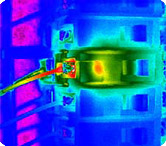 Electrical inspection thermogram