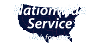 Nationwide Service - click for map